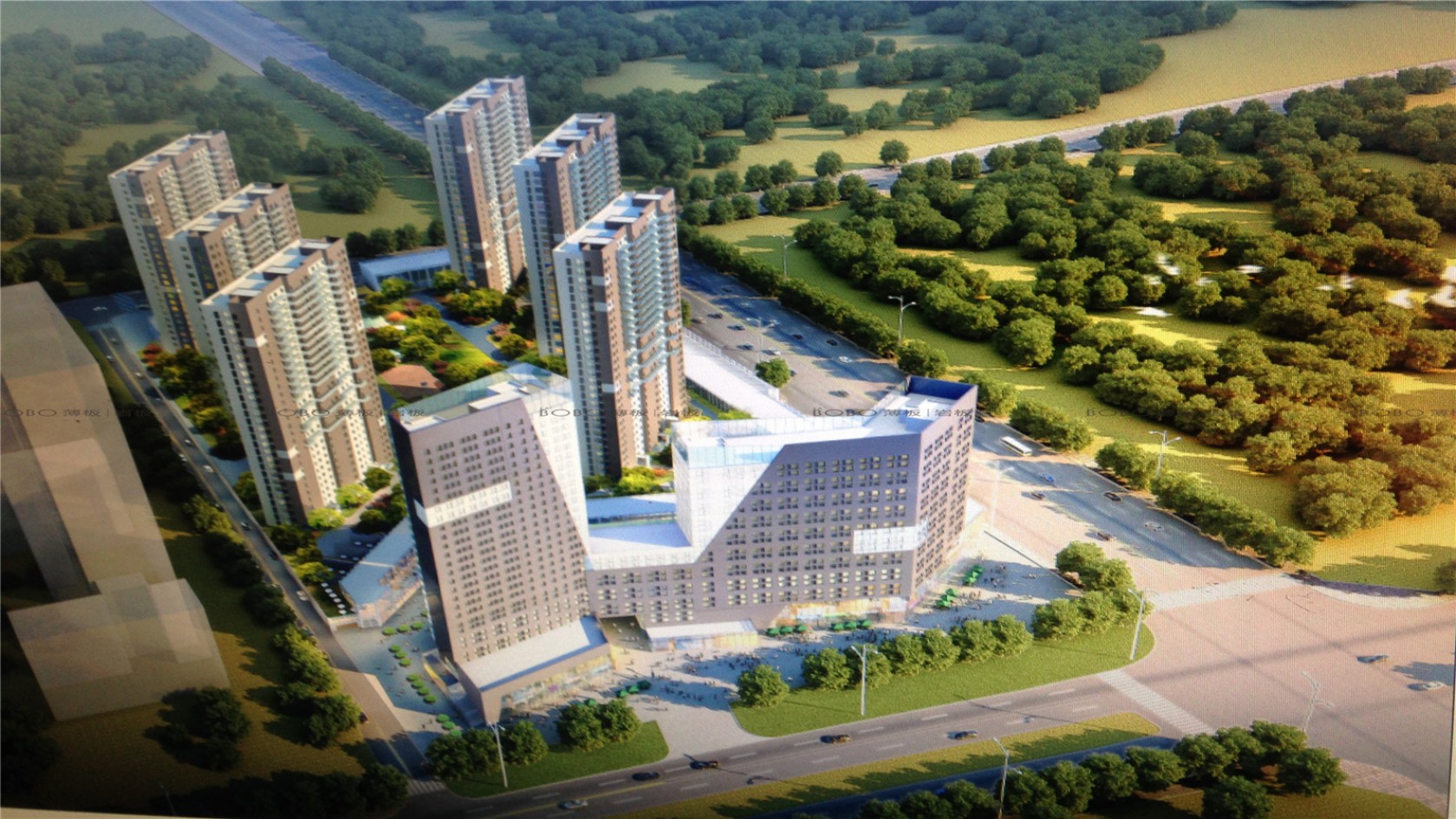 黑龍江省哈爾濱市匯龍北緯45°