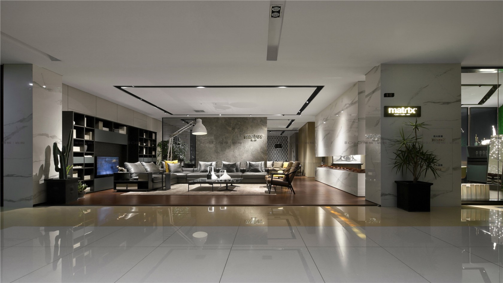 寧波第六空間某高檔家具品牌專賣店